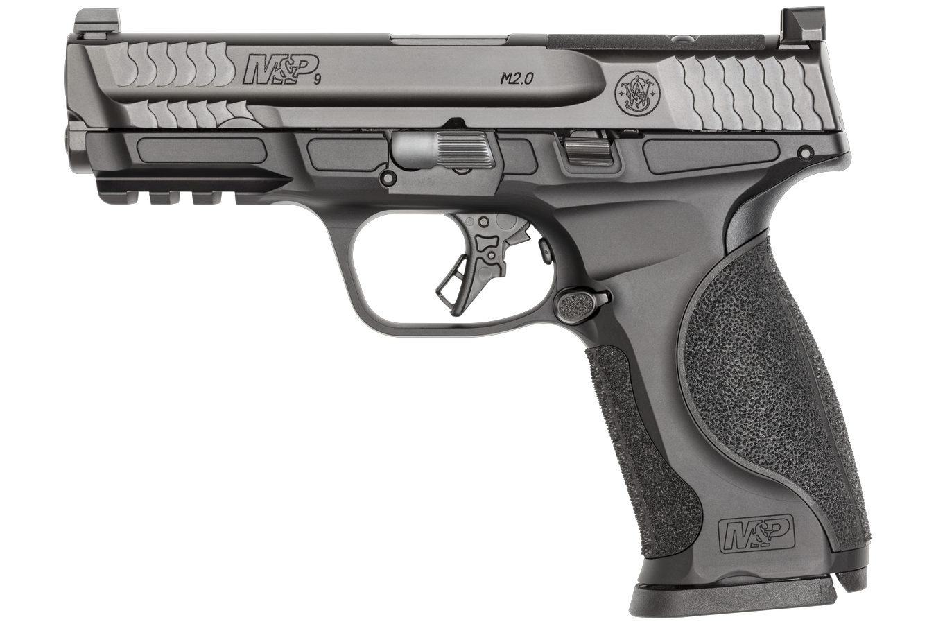 SMITH AND WESSON M&P9 M2.0 Metal 9mm Full-Size Optic Ready Pistol with 4.25 Inch Barrel (LE)